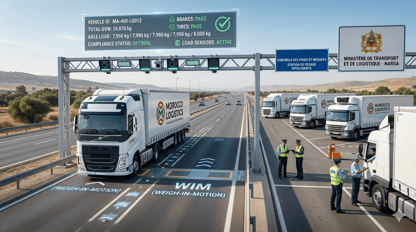 Transport routier de marchandises : réglementations au Maroc