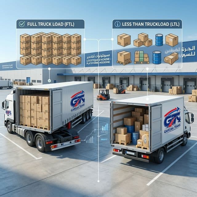 FTL vs LTL dans le transport routier : Quelle est la différence ?